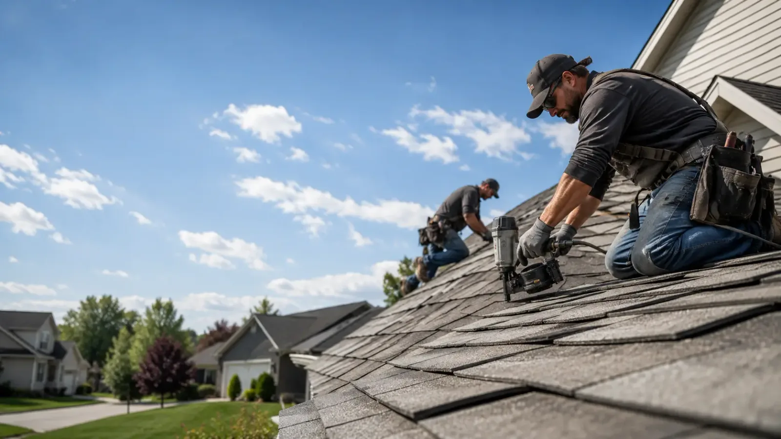 Storm Damage Roof Repair in Pontiac, IL near me